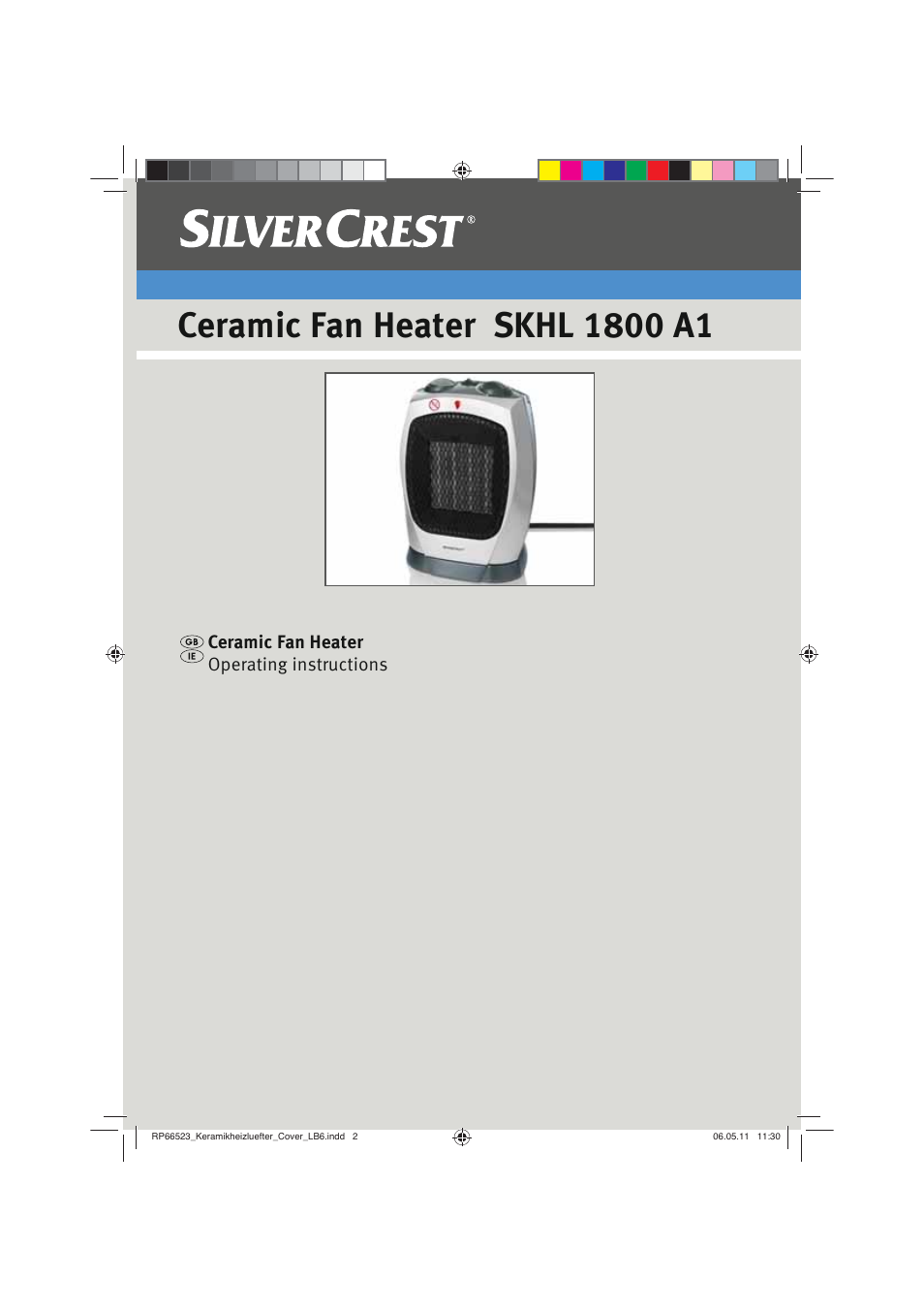 Silvercrest SKHL 1800 A1 User Manual | 14 pages