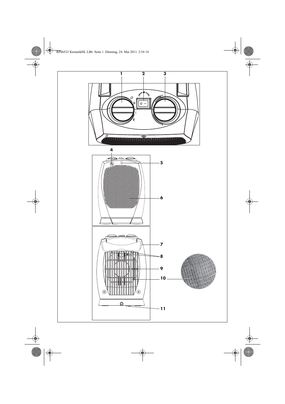 Silvercrest SKHL 1800 A1 User Manual | Page 3 / 14