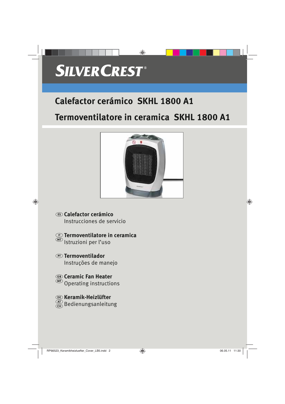 Silvercrest SKHL 1800 A1 User Manual | 50 pages