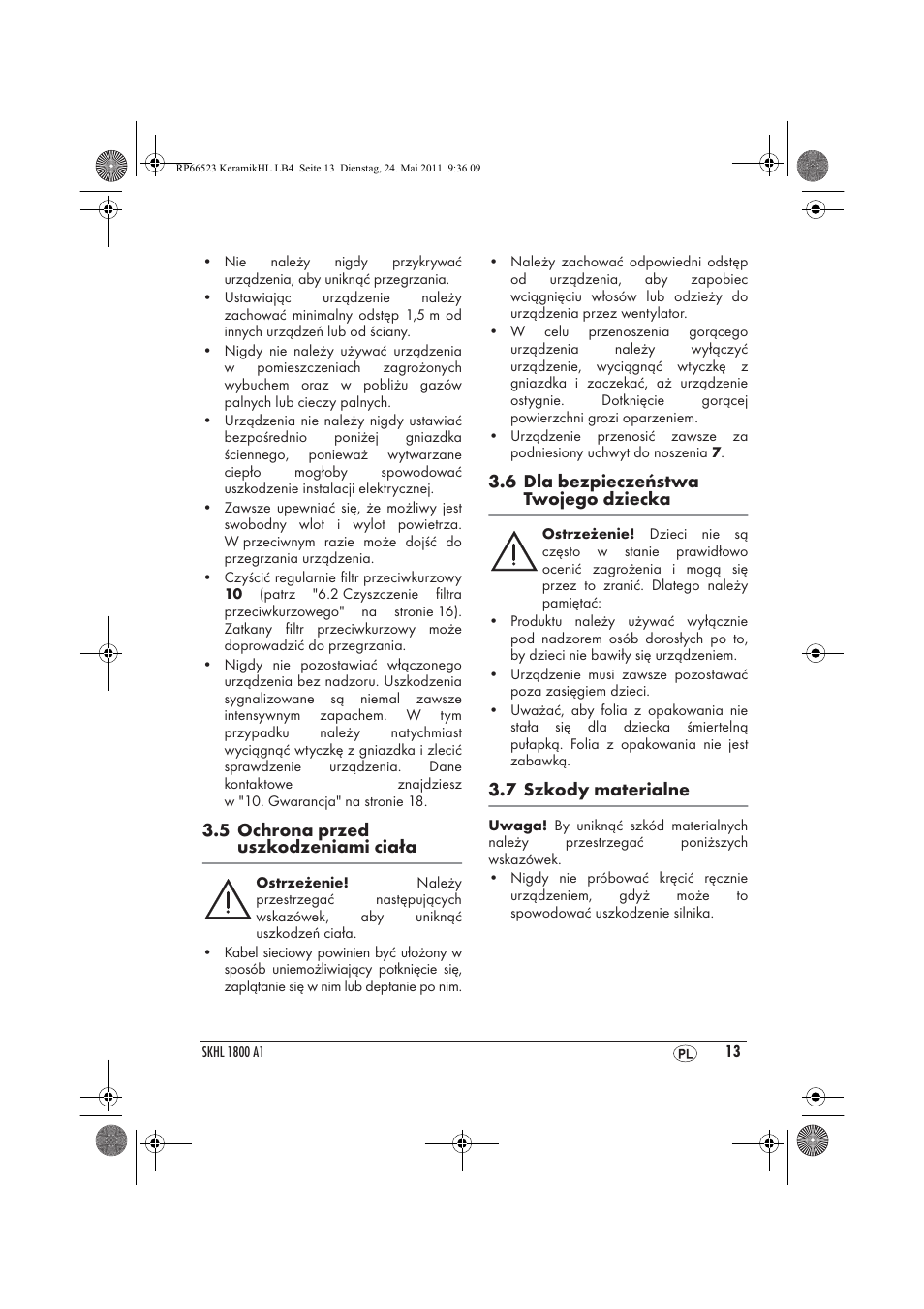 Silvercrest SKHL 1800 A1 User Manual | Page 15 / 66