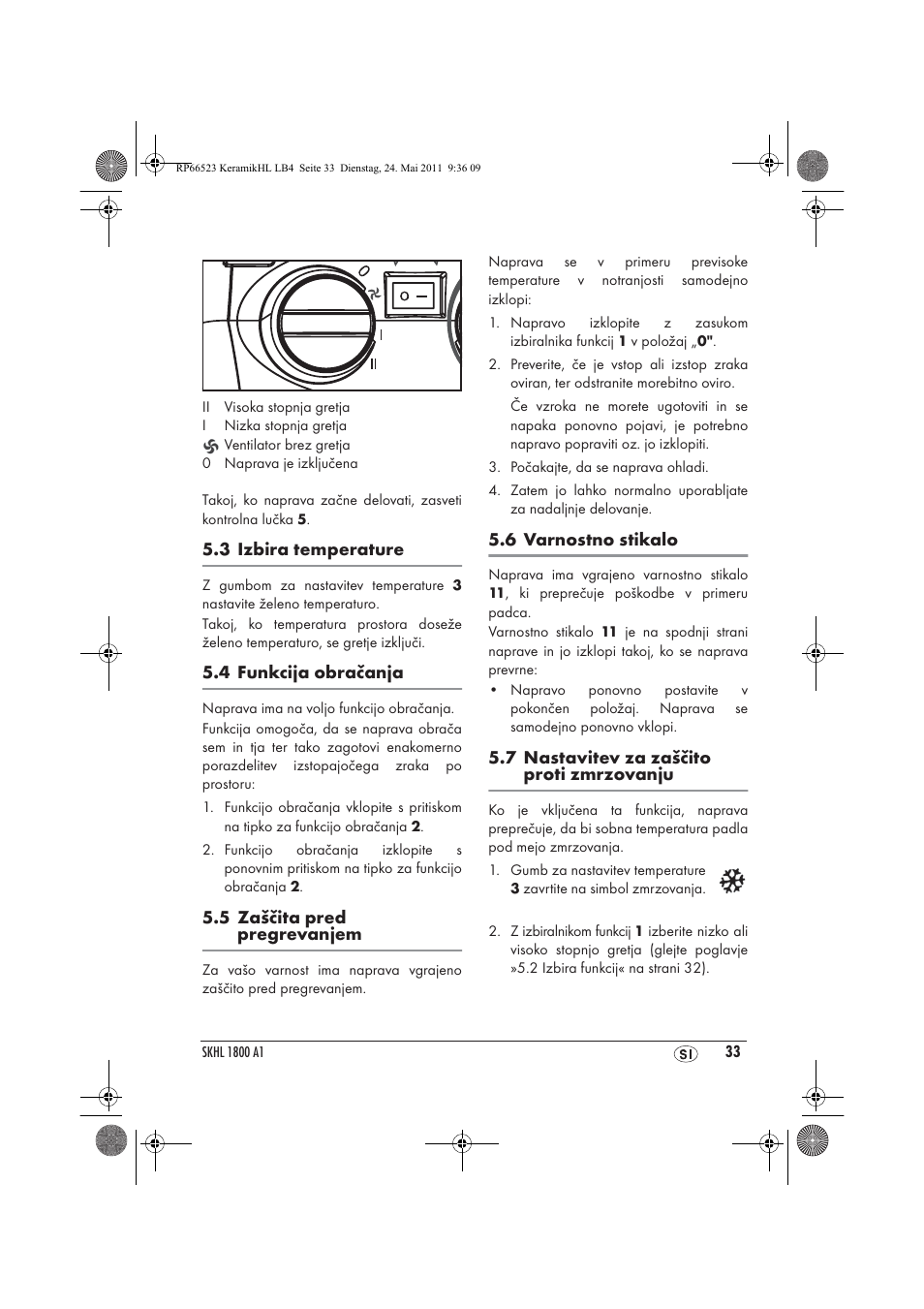 Silvercrest SKHL 1800 A1 User Manual | Page 35 / 66