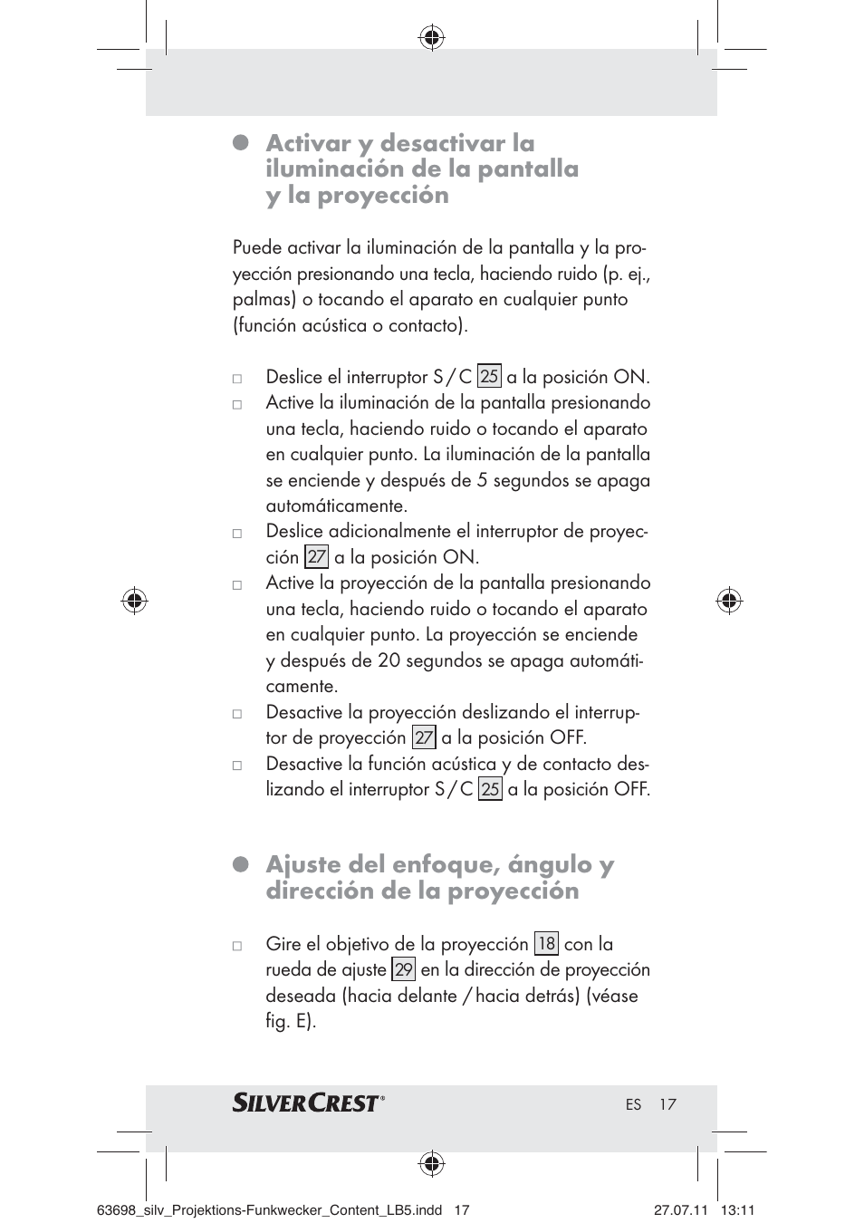 Silvercrest Z30951A Z30951B Z30951C User Manual | Page 19 / 88