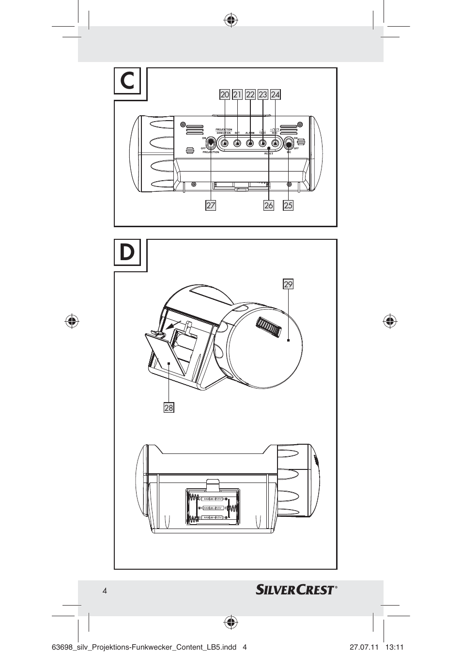 Silvercrest Z30951A Z30951B Z30951C User Manual | Page 6 / 88