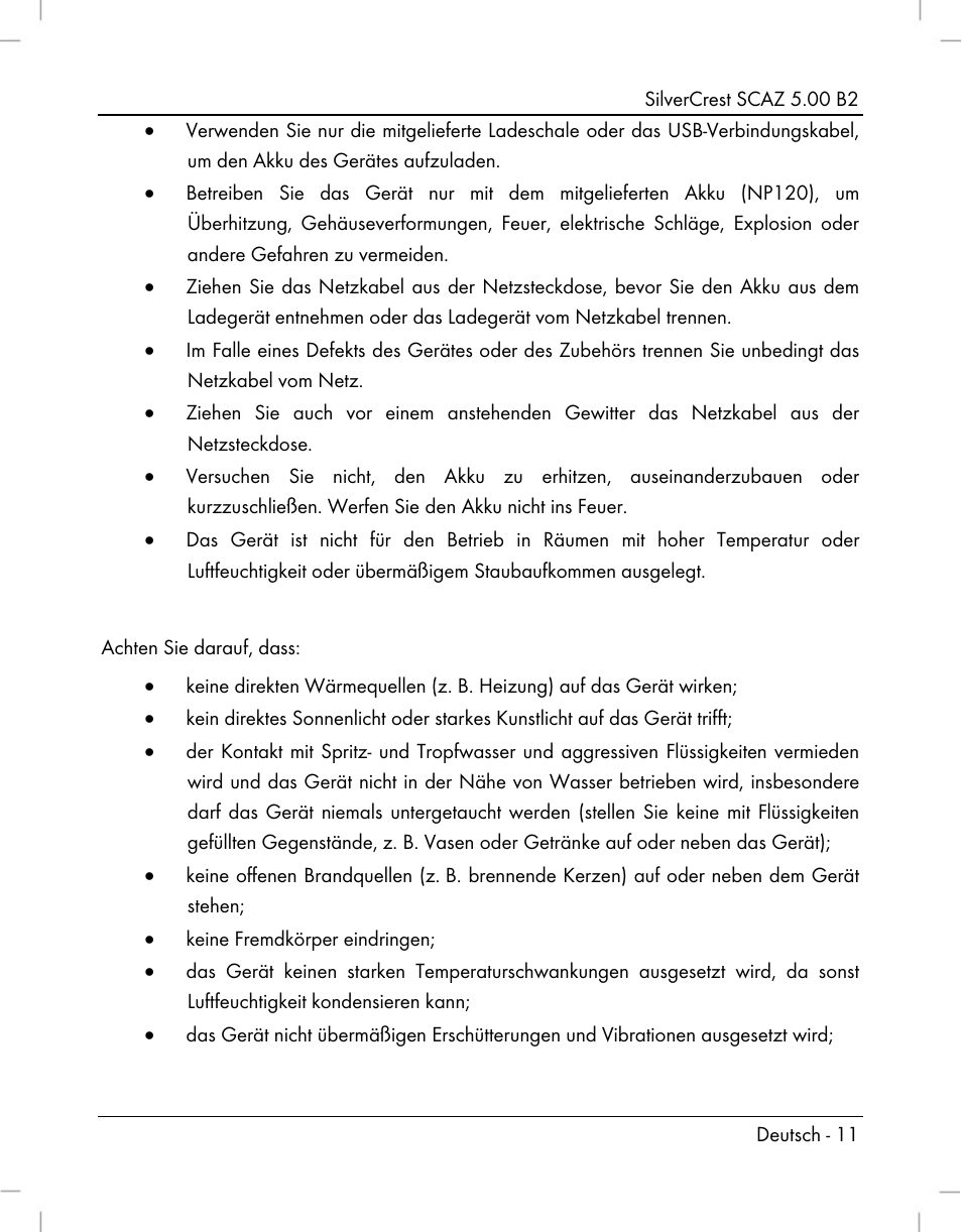 Silvercrest SCAZ 5.00 B2 User Manual | Page 13 / 296