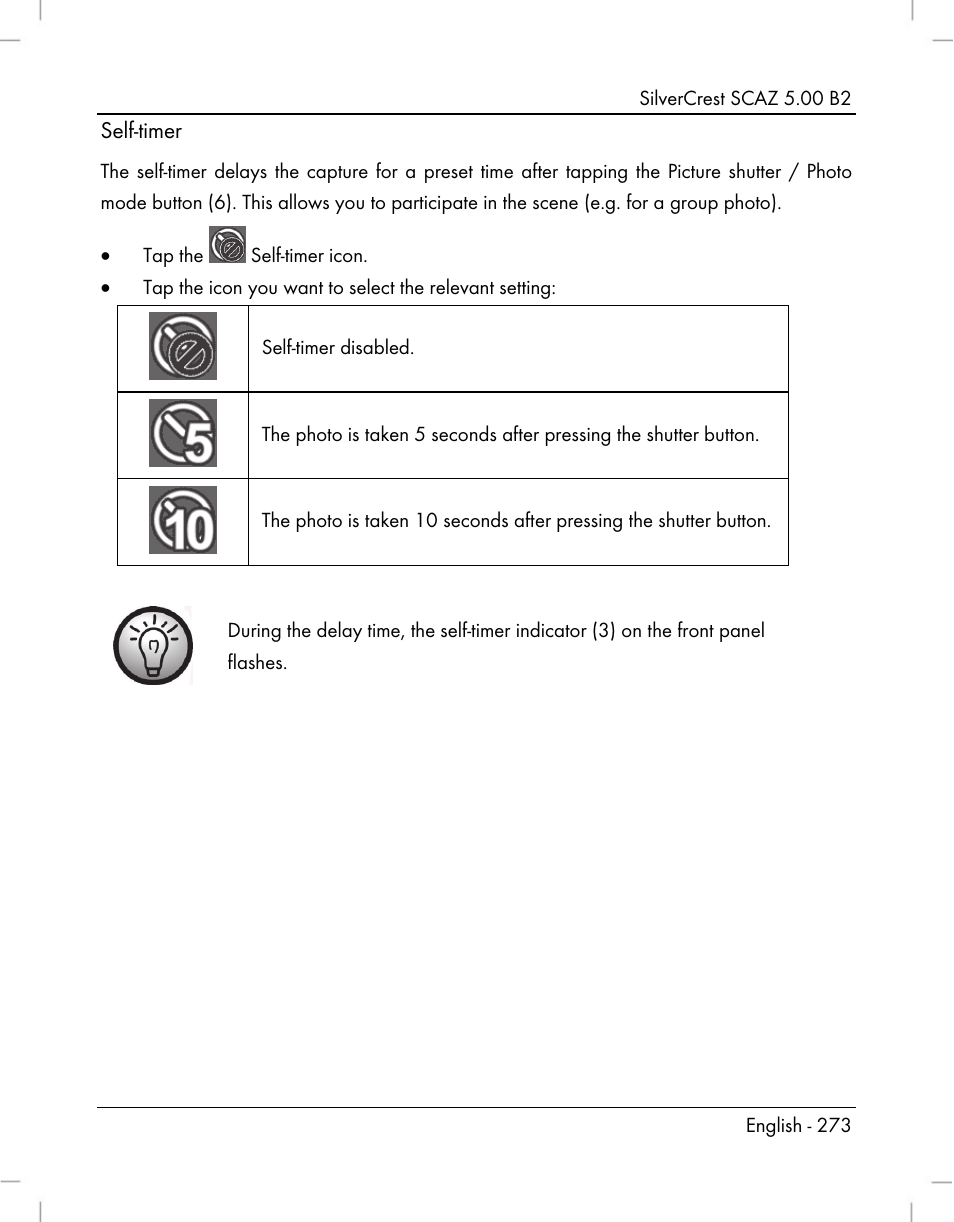 Silvercrest SCAZ 5.00 B2 User Manual | Page 275 / 296