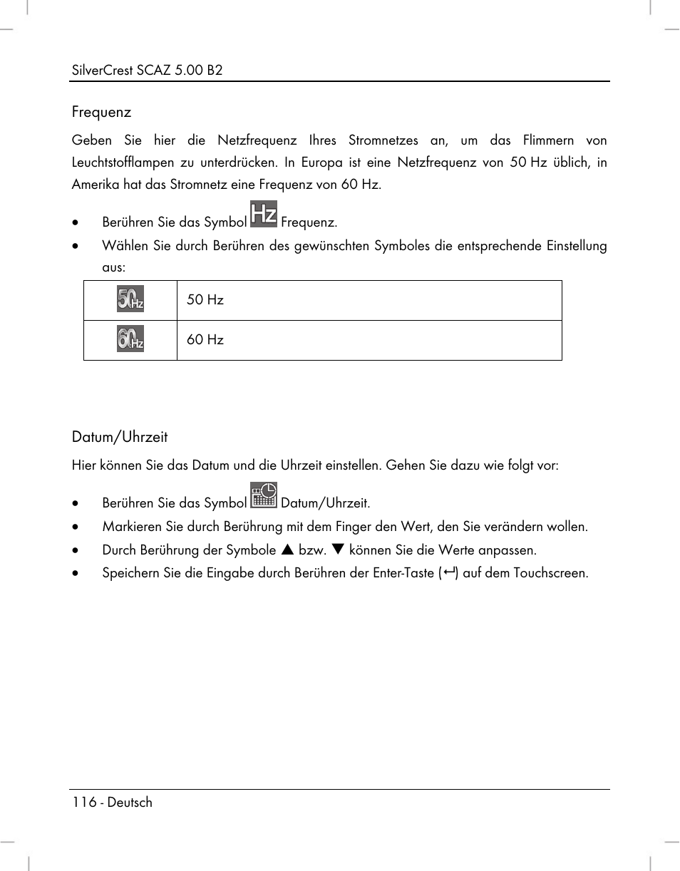 Silvercrest SCAZ 5.00 B2 User Manual | Page 118 / 222