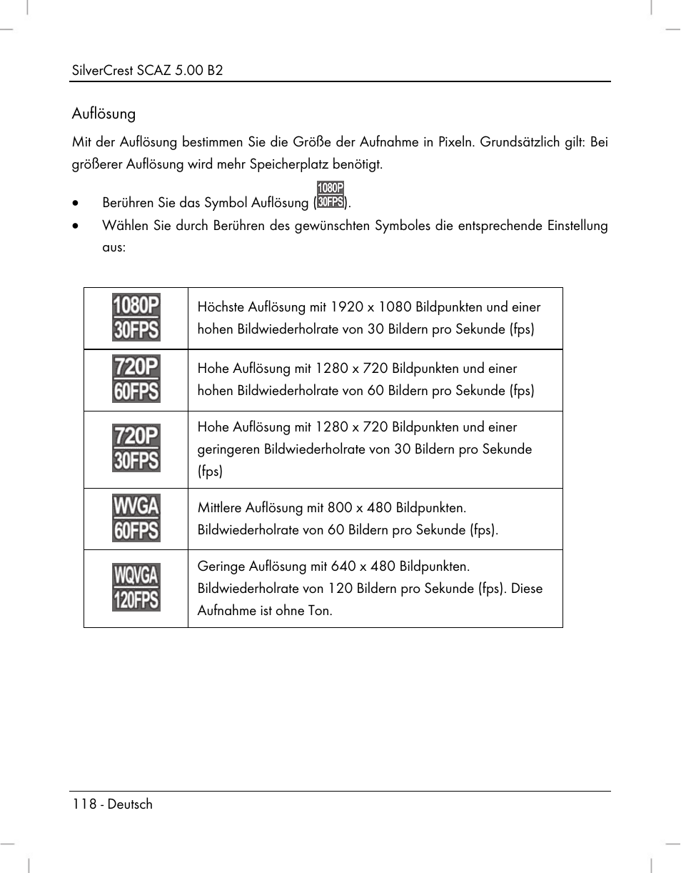 Silvercrest SCAZ 5.00 B2 User Manual | Page 120 / 222