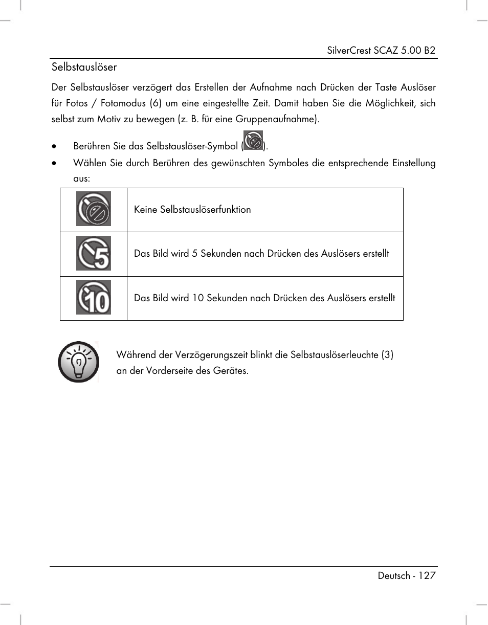 Silvercrest SCAZ 5.00 B2 User Manual | Page 129 / 222