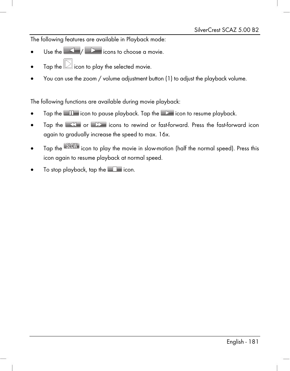 Silvercrest SCAZ 5.00 B2 User Manual | Page 183 / 222