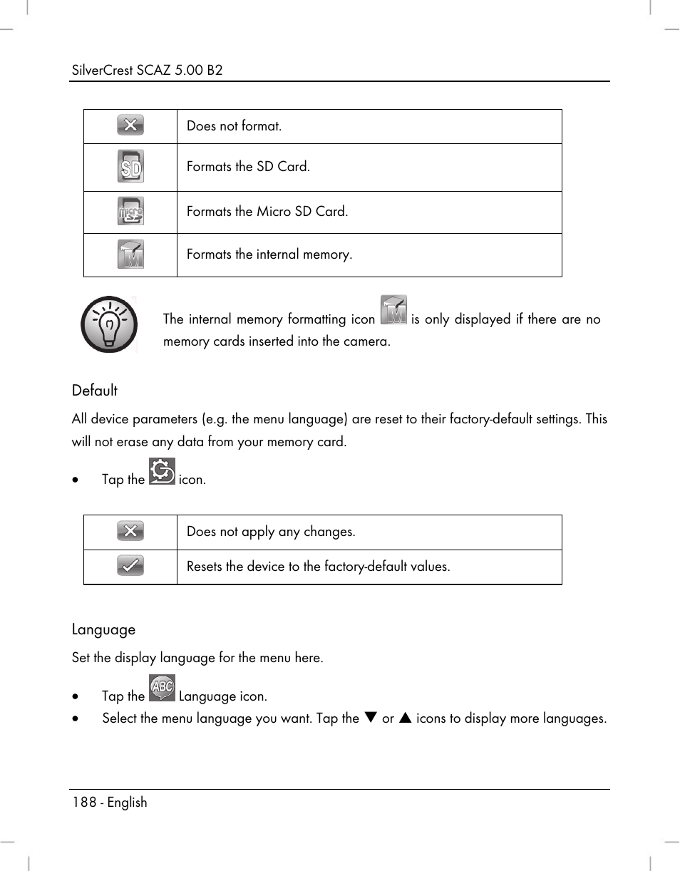 Silvercrest SCAZ 5.00 B2 User Manual | Page 190 / 222