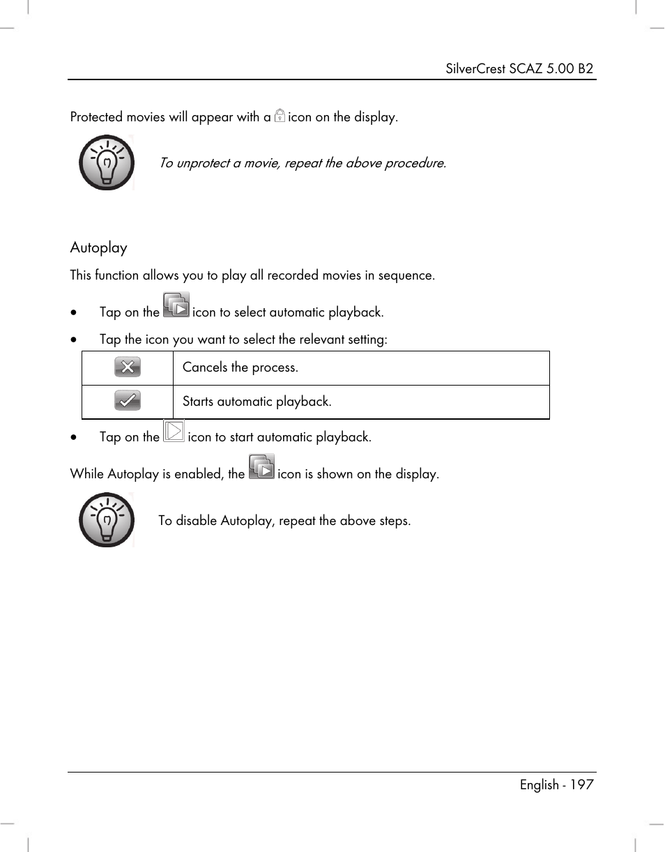 Silvercrest SCAZ 5.00 B2 User Manual | Page 199 / 222