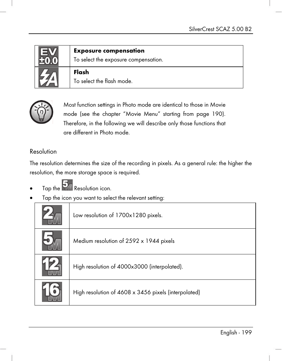 Silvercrest SCAZ 5.00 B2 User Manual | Page 201 / 222