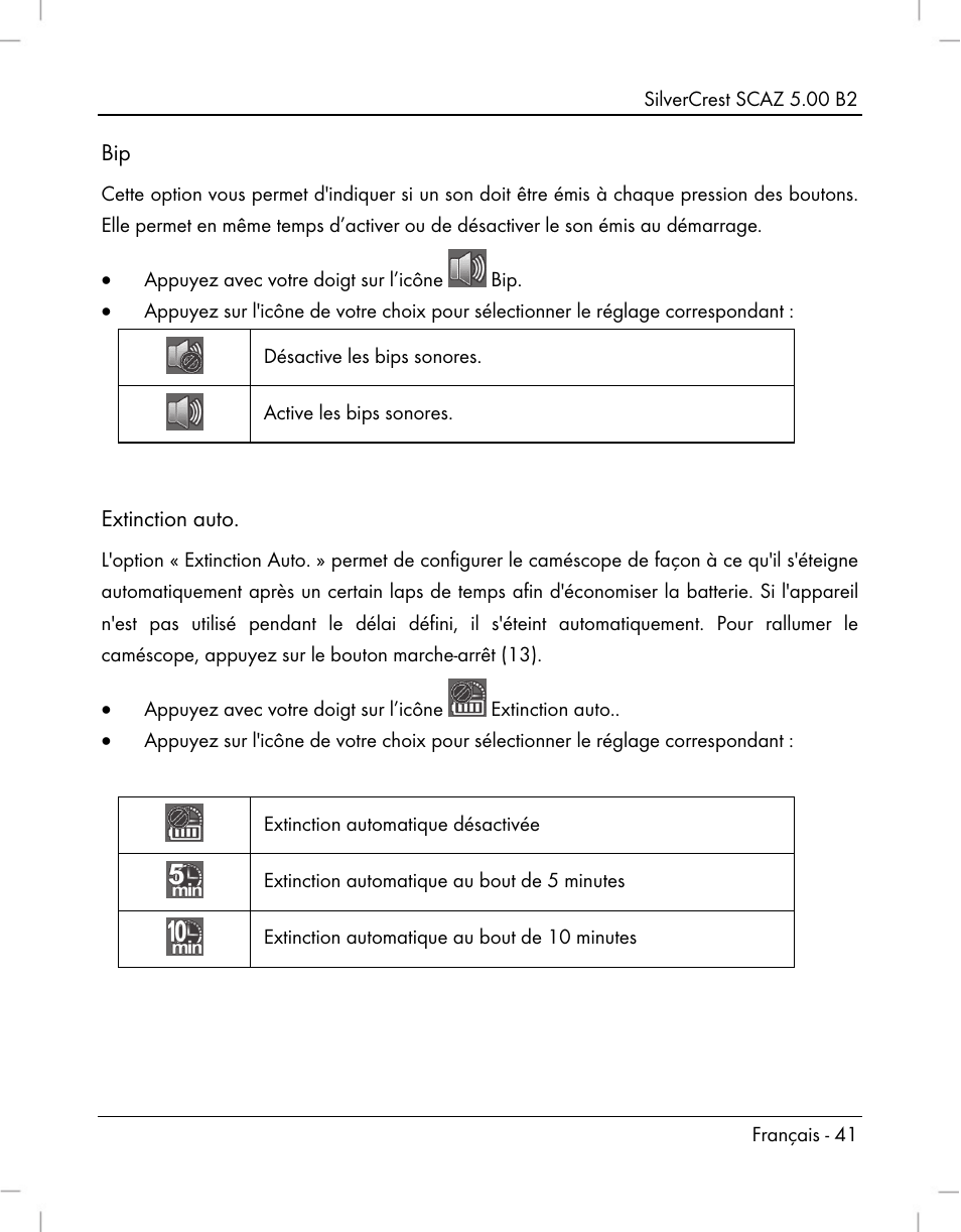 Silvercrest SCAZ 5.00 B2 User Manual | Page 43 / 222