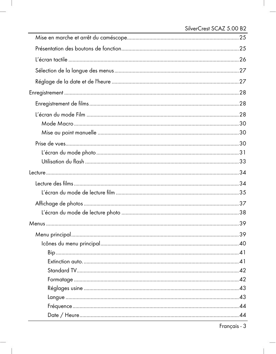 Silvercrest SCAZ 5.00 B2 User Manual | Page 5 / 222