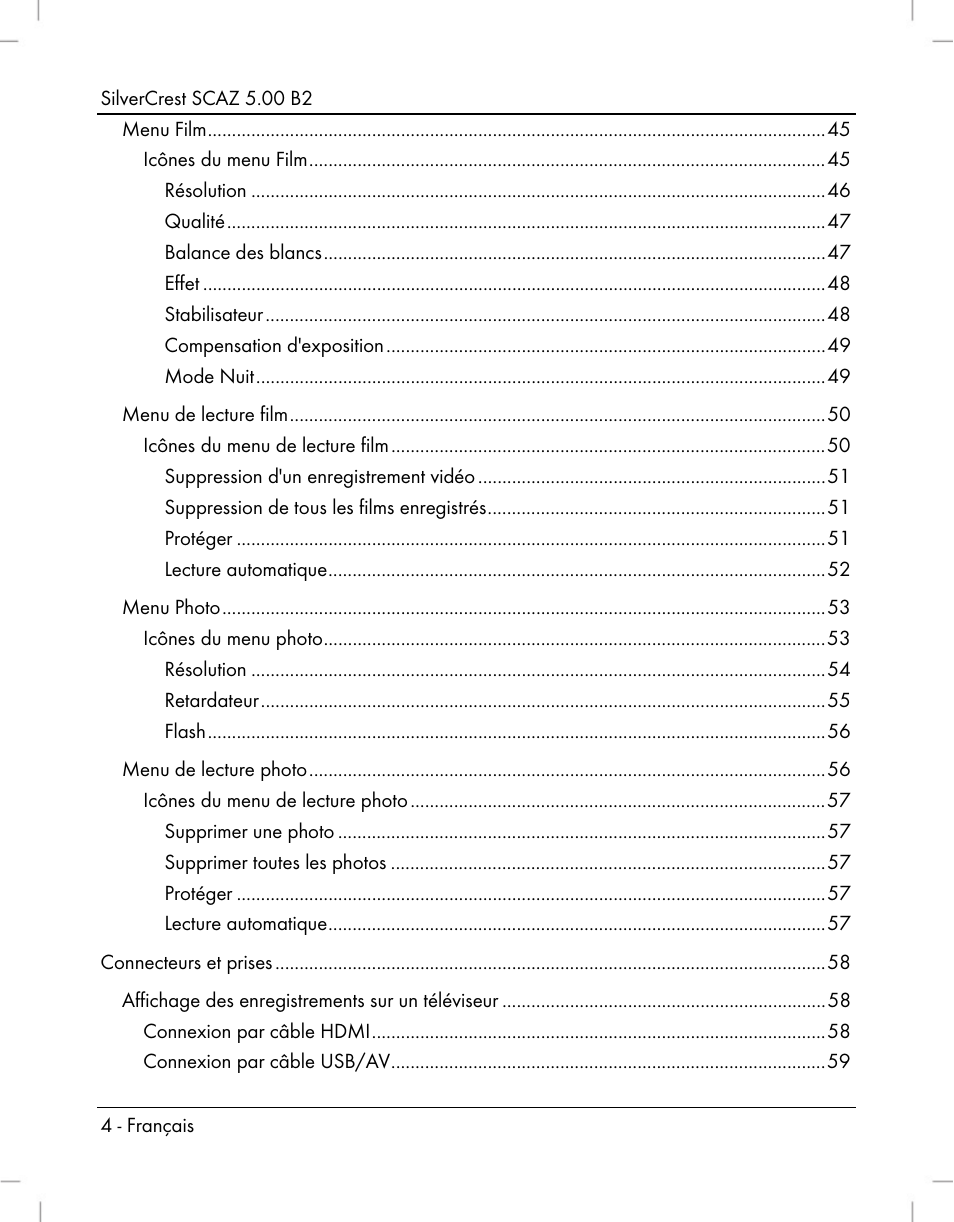 Silvercrest SCAZ 5.00 B2 User Manual | Page 6 / 222