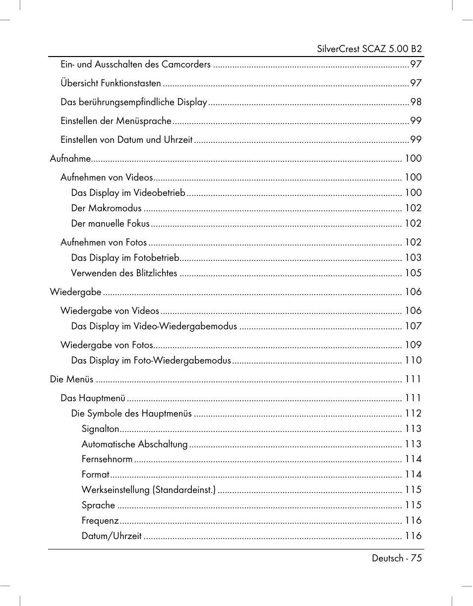 Silvercrest SCAZ 5.00 B2 User Manual | Page 77 / 222