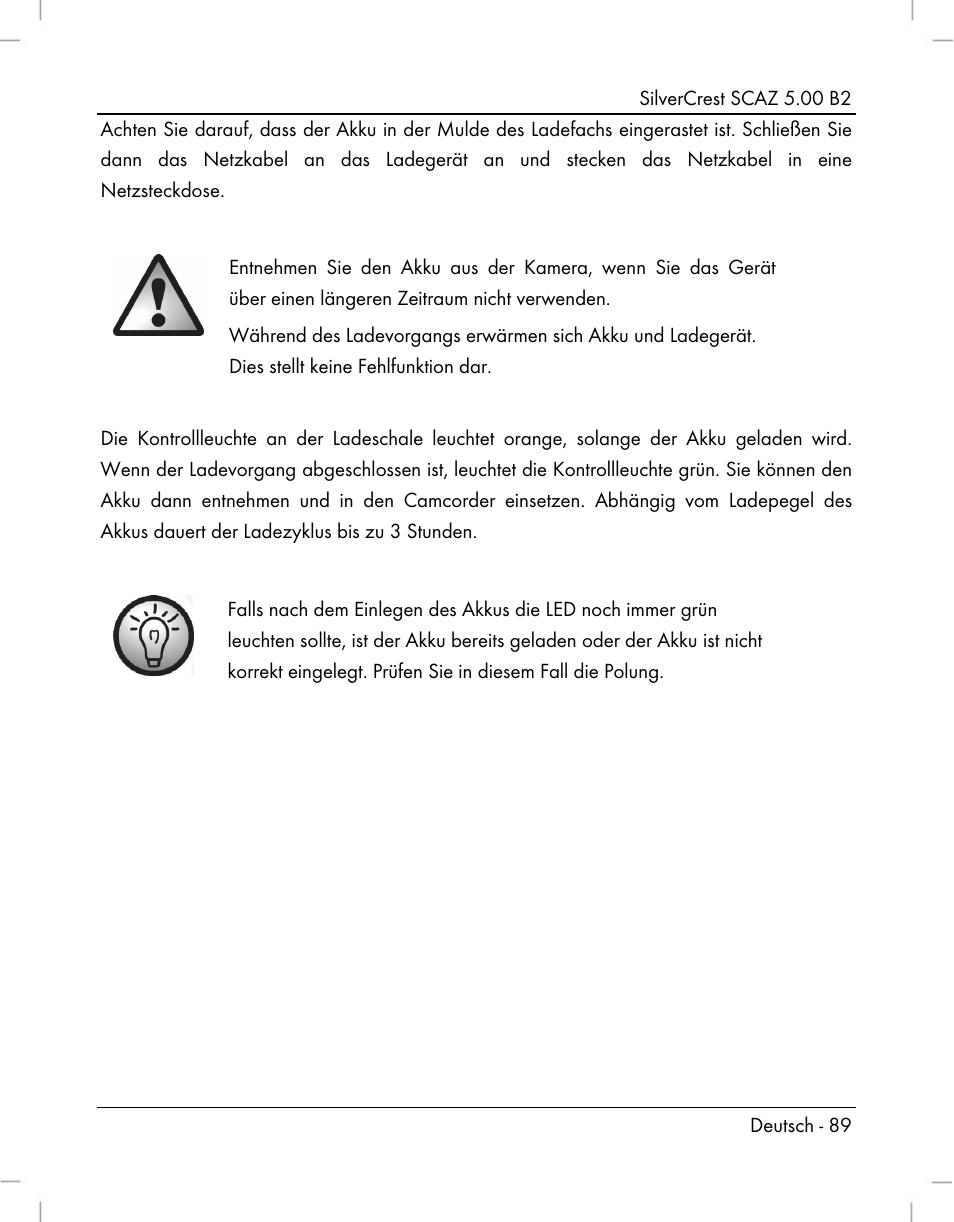 Silvercrest SCAZ 5.00 B2 User Manual | Page 91 / 222