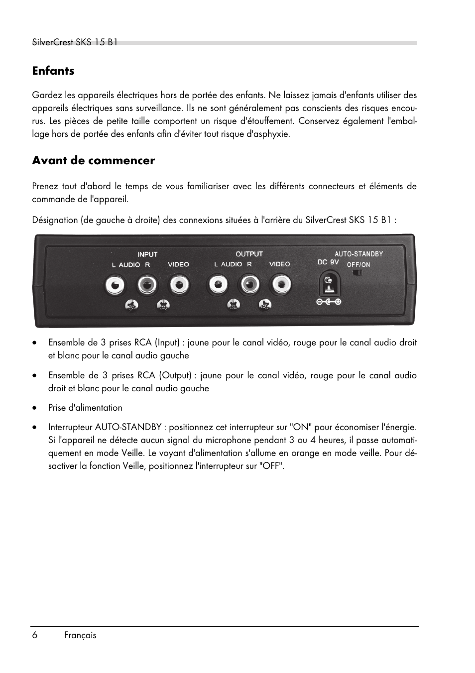 Silvercrest SKS 15 B1 User Manual | Page 8 / 52