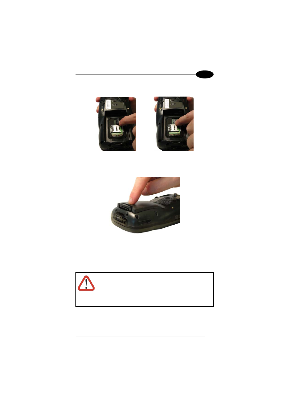 Removing the micro sd card | Datalogic Scanning 00A0LS-1N1-MEN0 User Manual | Page 13 / 111