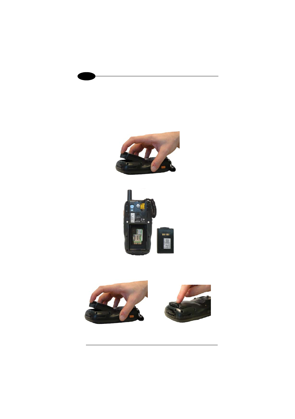 Replacing the battery pack, 2 replacing the battery pack | Datalogic Scanning 00A0LS-1N1-MEN0 User Manual | Page 20 / 111