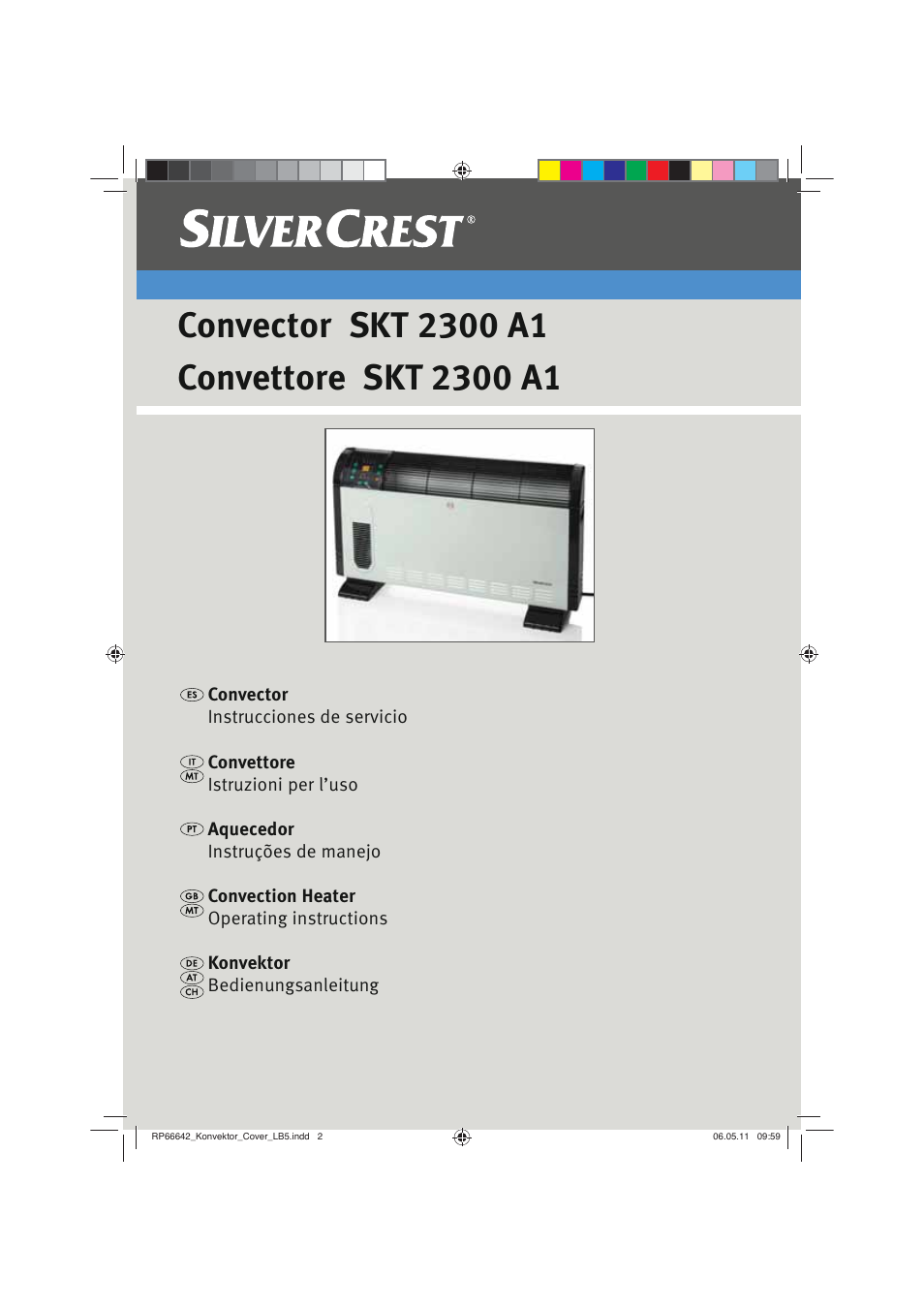 Silvercrest SKT 2300 A1 User Manual | 58 pages