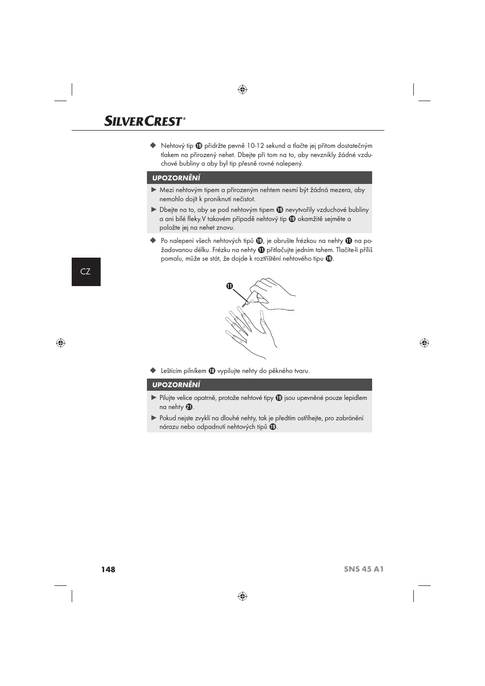 Silvercrest SNS 45 A1 User Manual | Page 148 / 194