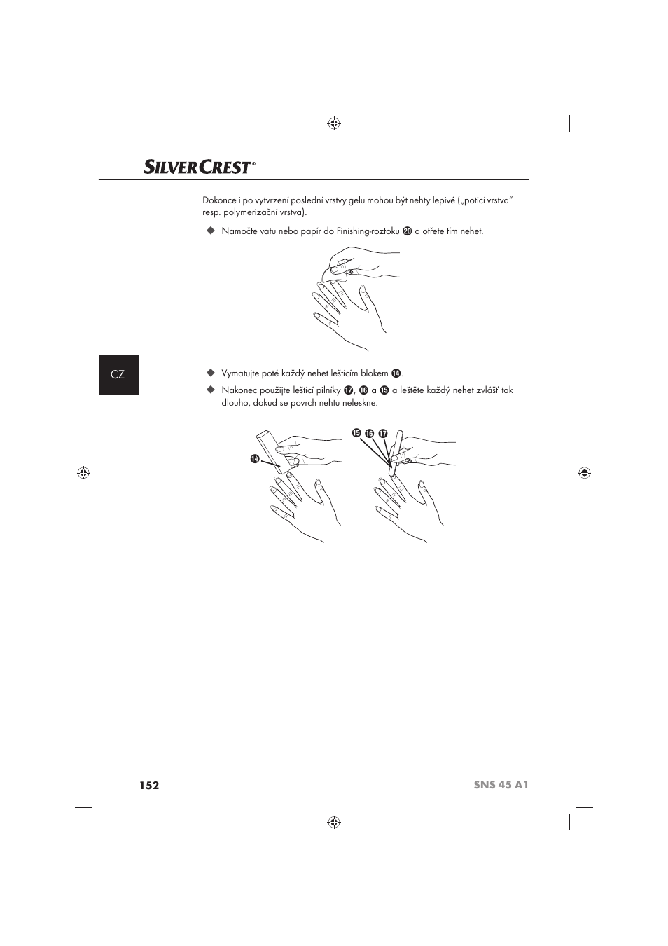 Silvercrest SNS 45 A1 User Manual | Page 152 / 194