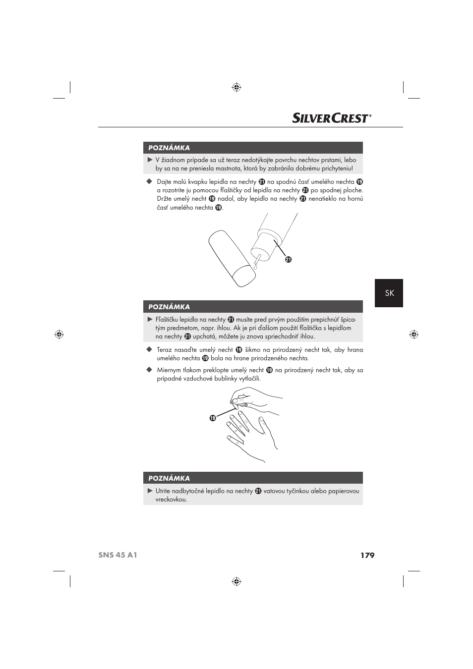 Silvercrest SNS 45 A1 User Manual | Page 179 / 194