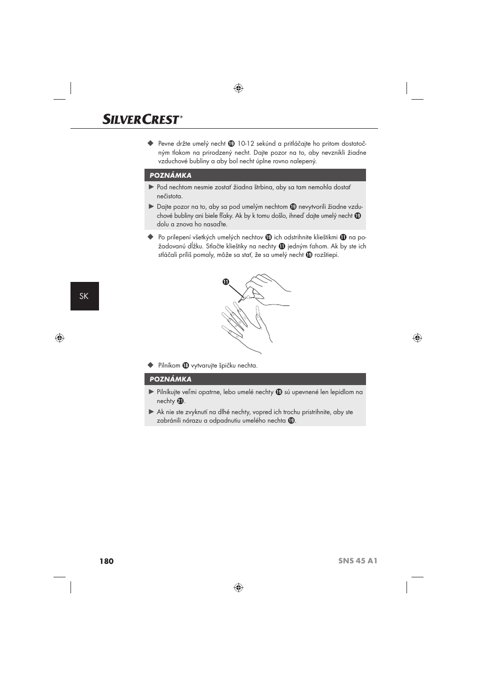 Silvercrest SNS 45 A1 User Manual | Page 180 / 194