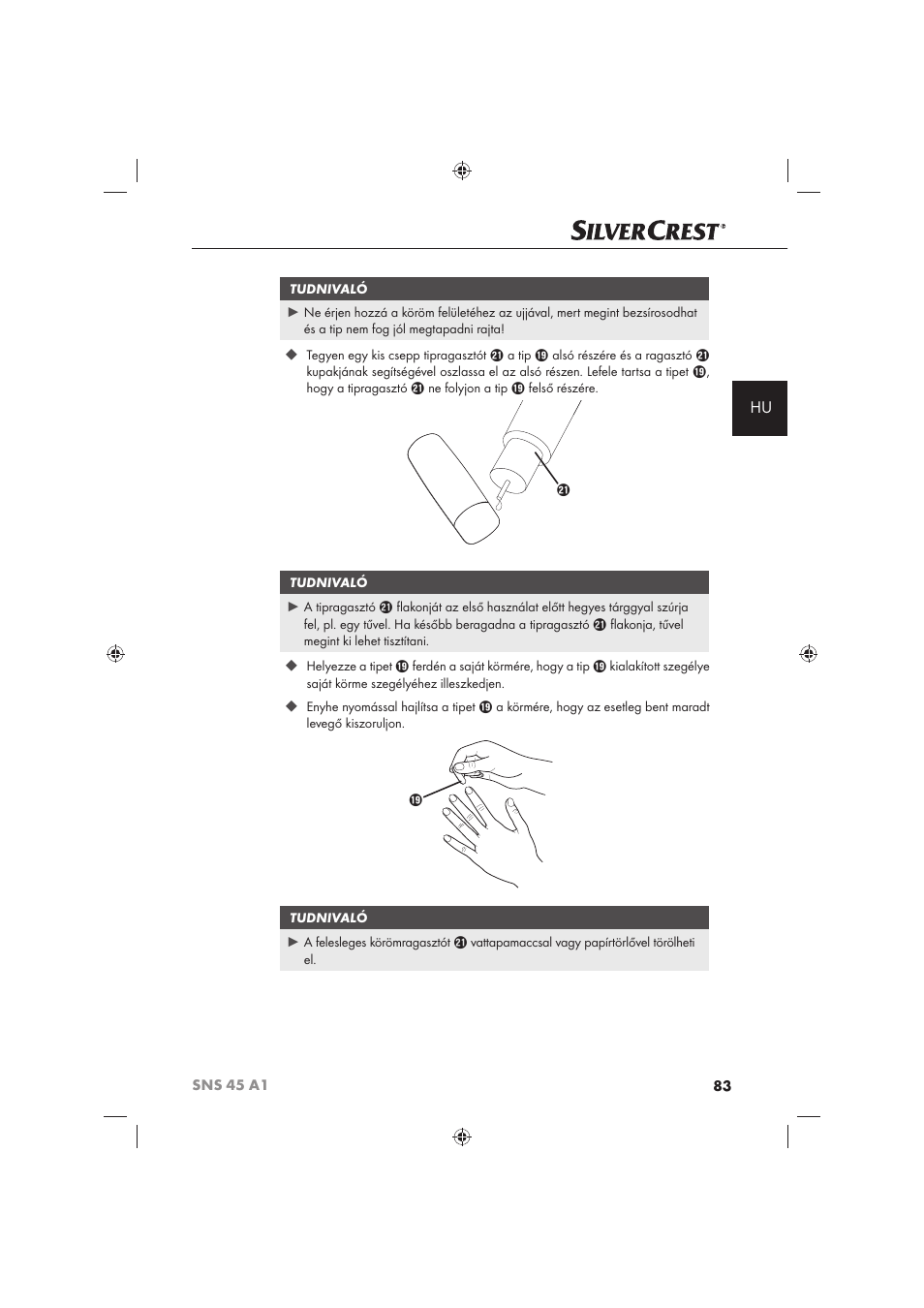 Silvercrest SNS 45 A1 User Manual | Page 83 / 194