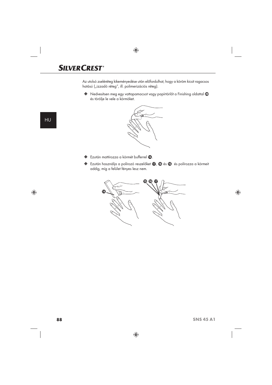 Silvercrest SNS 45 A1 User Manual | Page 88 / 194