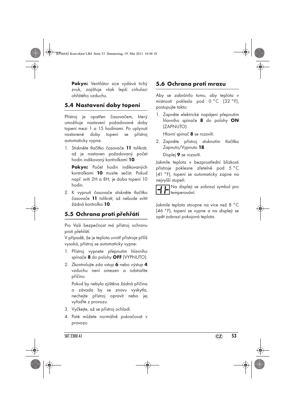 Silvercrest SKT 2300 A1 User Manual | Page 55 / 82