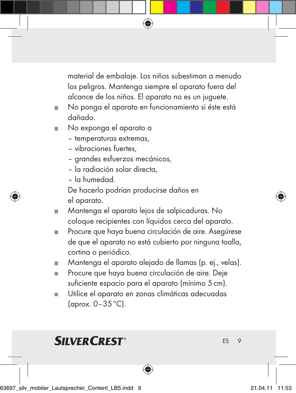Silvercrest Z30813 User Manual | Page 7 / 58