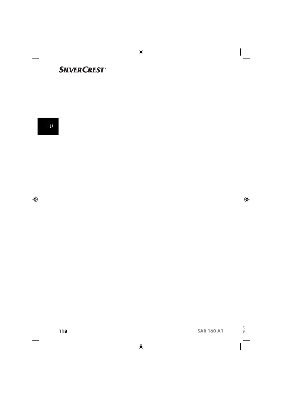 Sab 160 a1 | Silvercrest SAB 160 A1 User Manual | Page 120 / 242