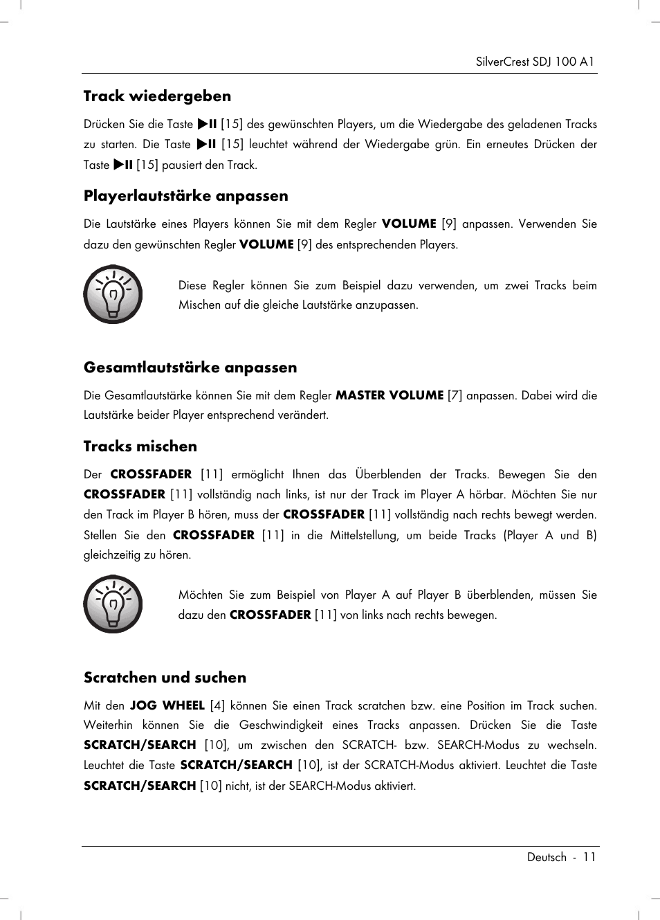 Silvercrest SDJ 100 A1 User Manual | Page 13 / 90