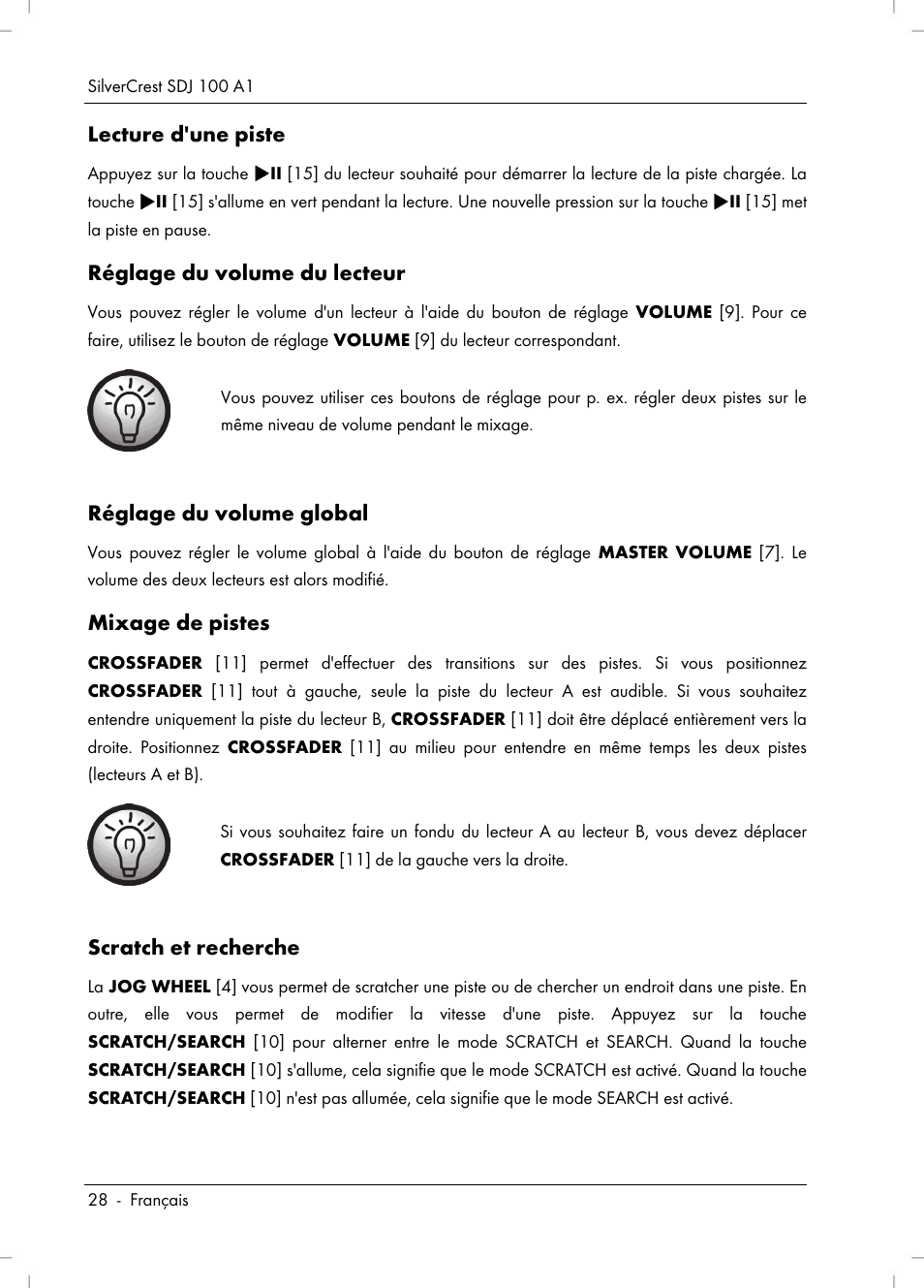Silvercrest SDJ 100 A1 User Manual | Page 30 / 90