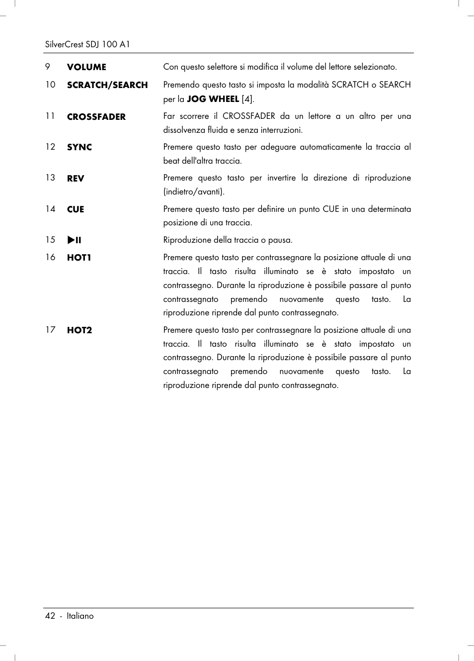 Silvercrest SDJ 100 A1 User Manual | Page 44 / 90