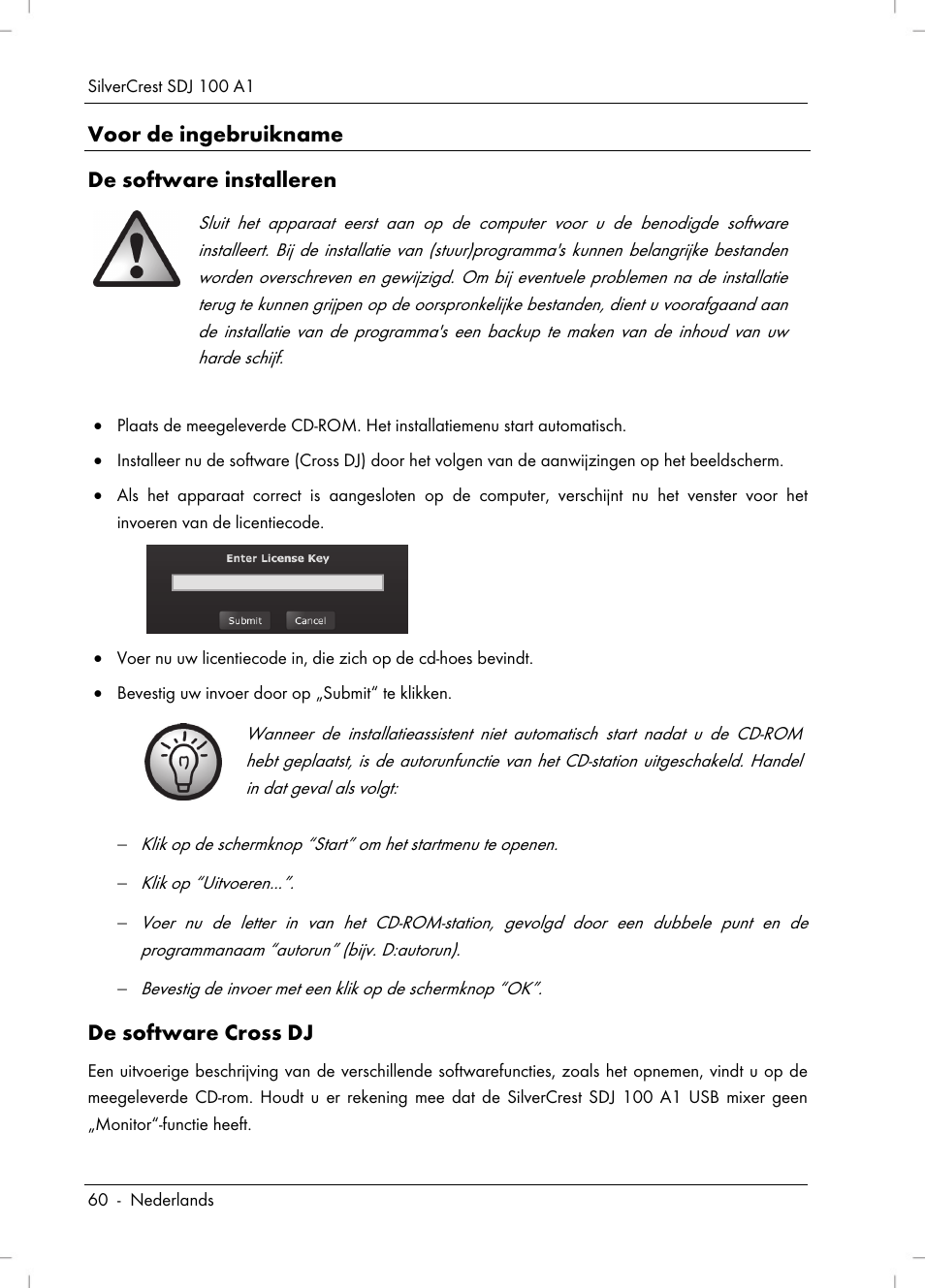Silvercrest SDJ 100 A1 User Manual | Page 62 / 90