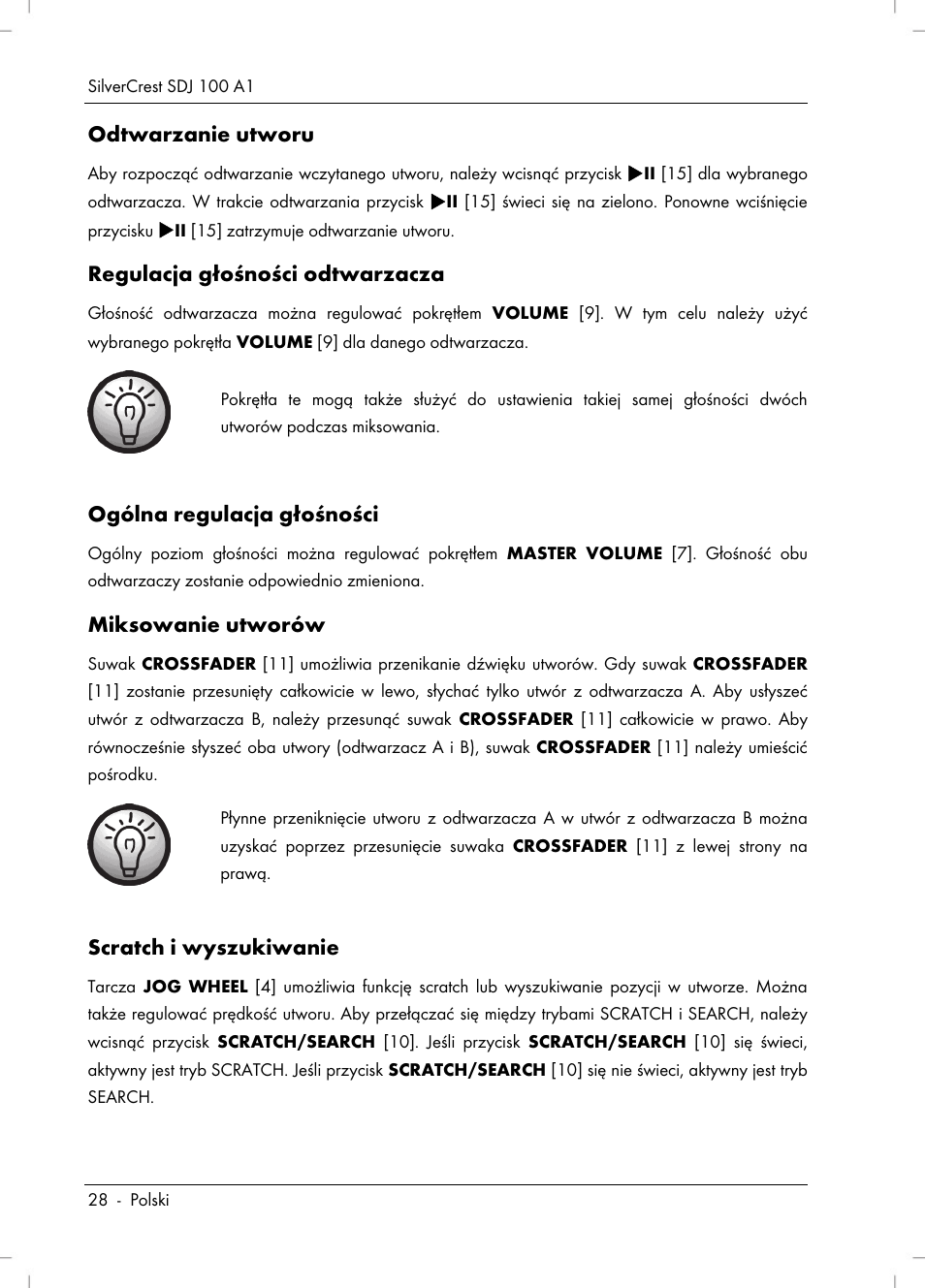 Silvercrest SDJ 100 A1 User Manual | Page 30 / 90