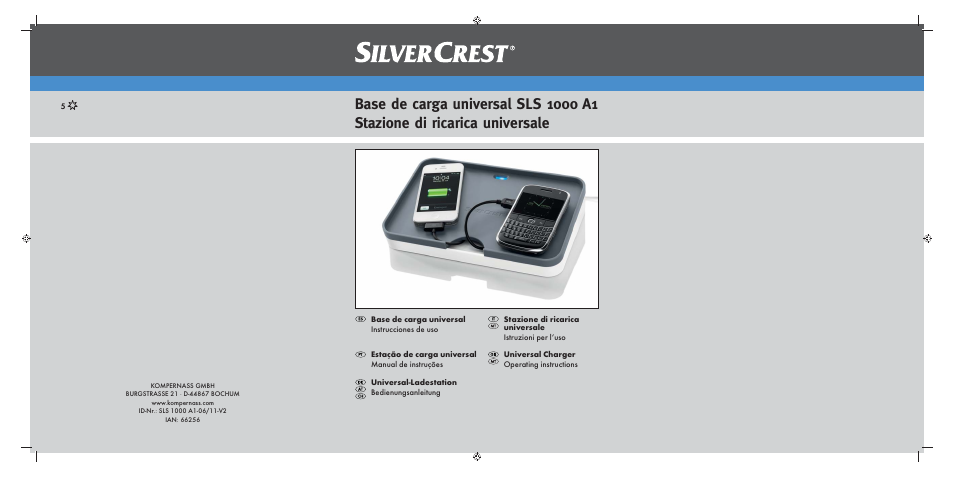 Silvercrest SLS 1000 A1 User Manual | 72 pages