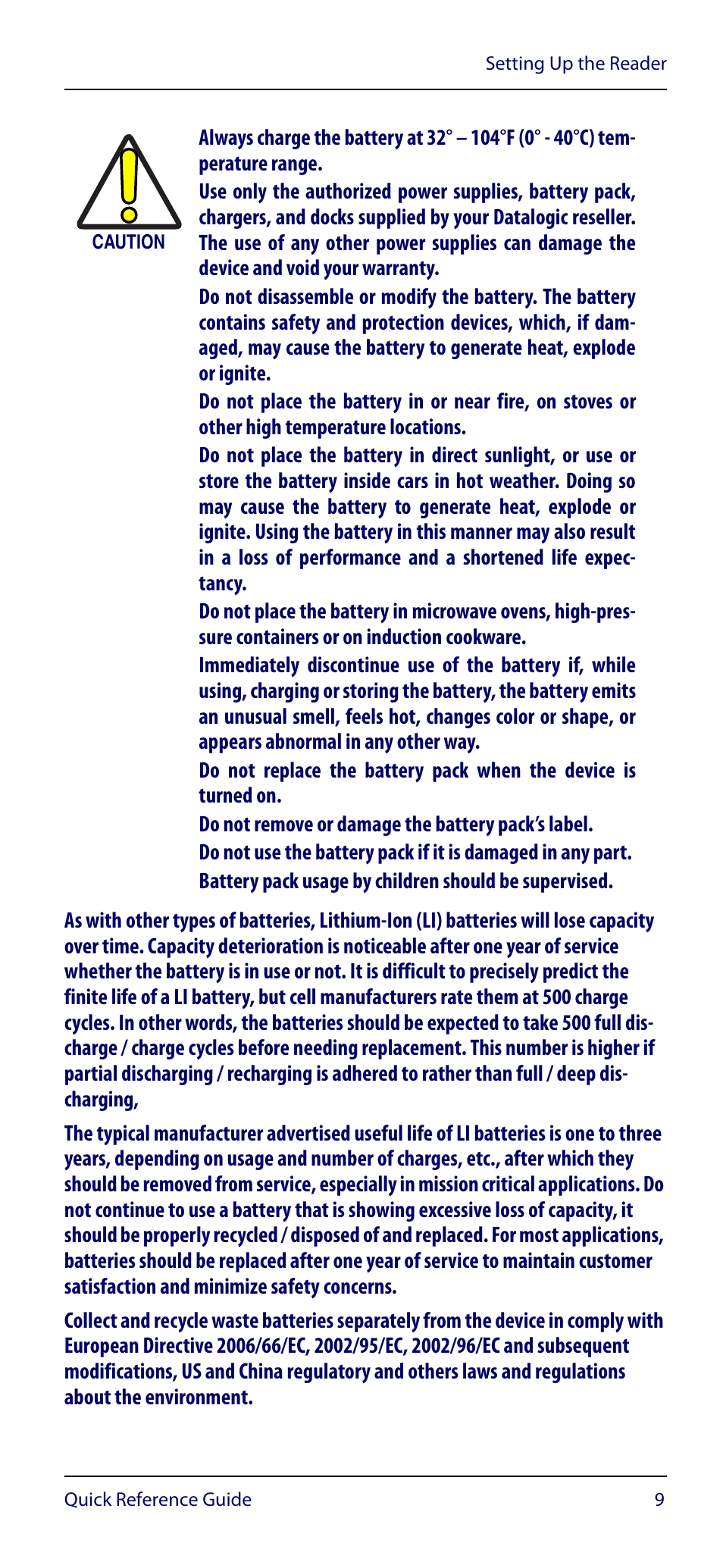 Datalogic Scanning GRYPHON GM4100 User Manual | Page 13 / 52