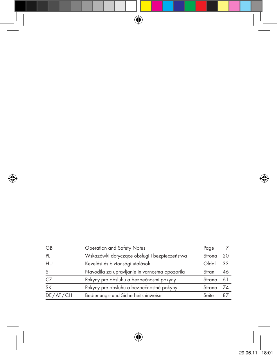 Silvercrest Z30914 User Manual | Page 2 / 101