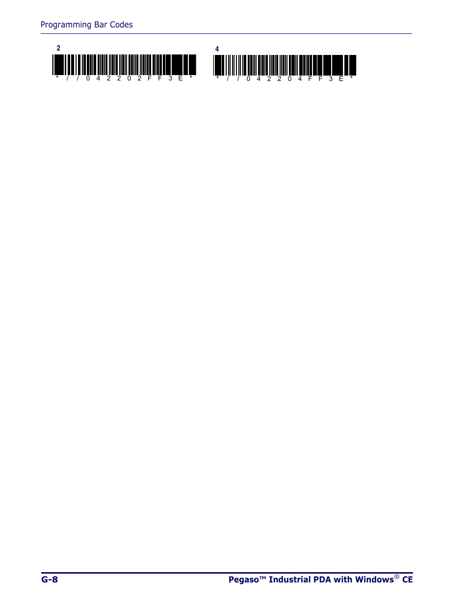 Datalogic Scanning Pegaso User Manual | Page 132 / 172