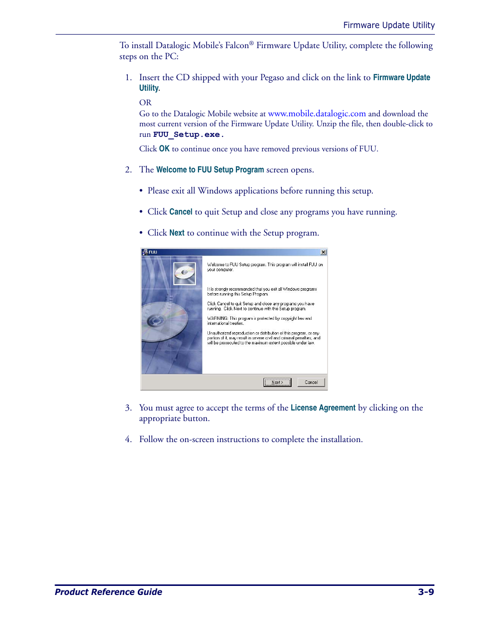 Datalogic Scanning Pegaso User Manual | Page 55 / 172