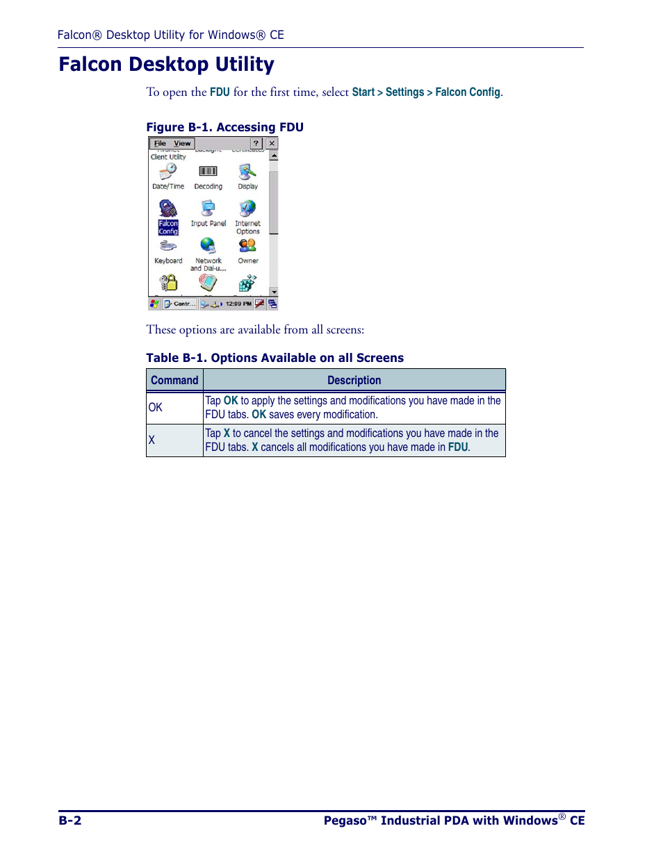 Falcon desktop utility | Datalogic Scanning Pegaso User Manual | Page 86 / 172