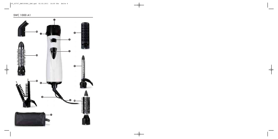 Silvercrest SWC 1000 A1 User Manual | Page 2 / 8