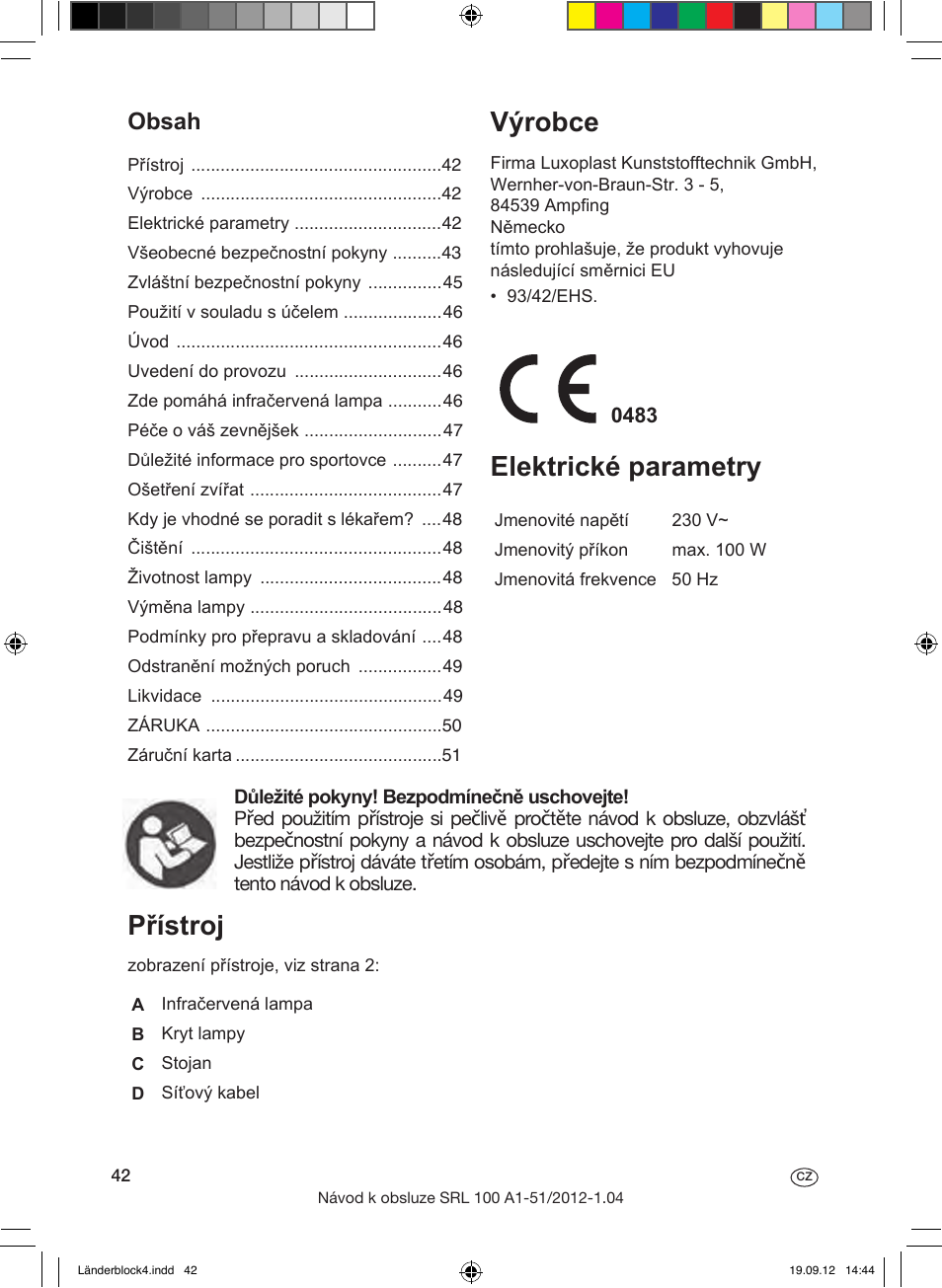 Silvercrest SRL 100 A1 User Manual | Page 42 / 72