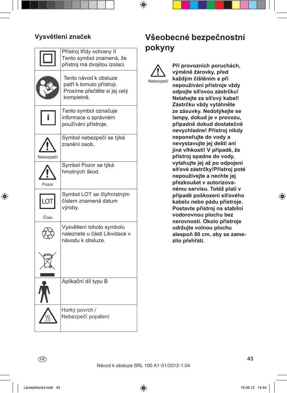 Silvercrest SRL 100 A1 User Manual | Page 43 / 72