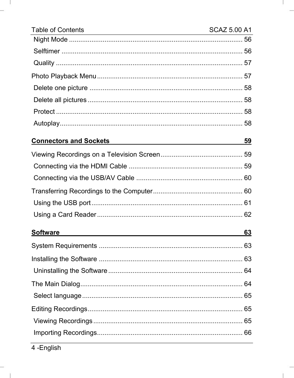 Silvercrest SCAZ 5.00 A1 User Manual | Page 6 / 155