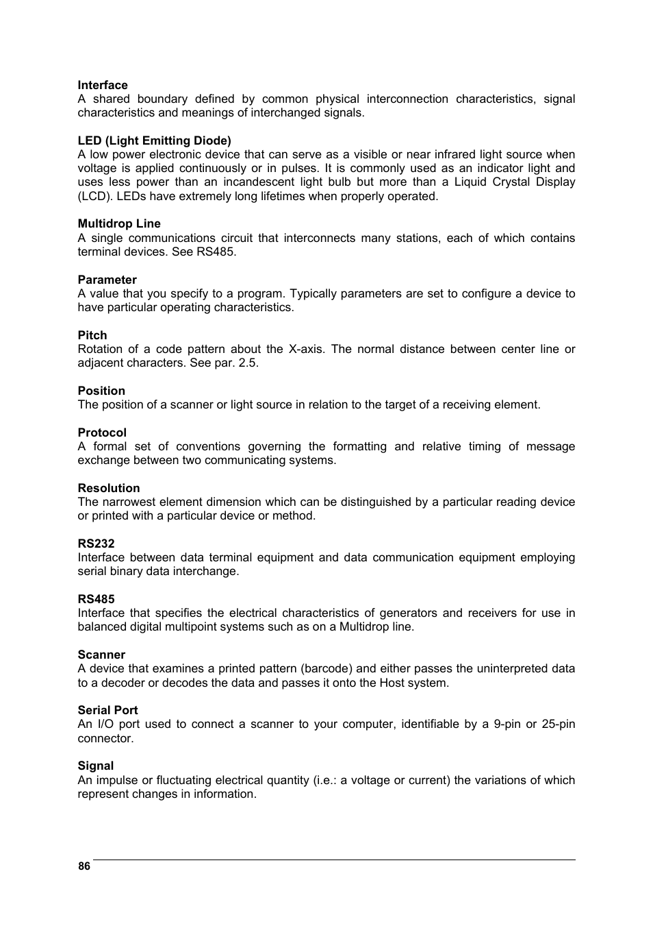 Datalogic Scanning DS6300 User Manual | Page 100 / 105